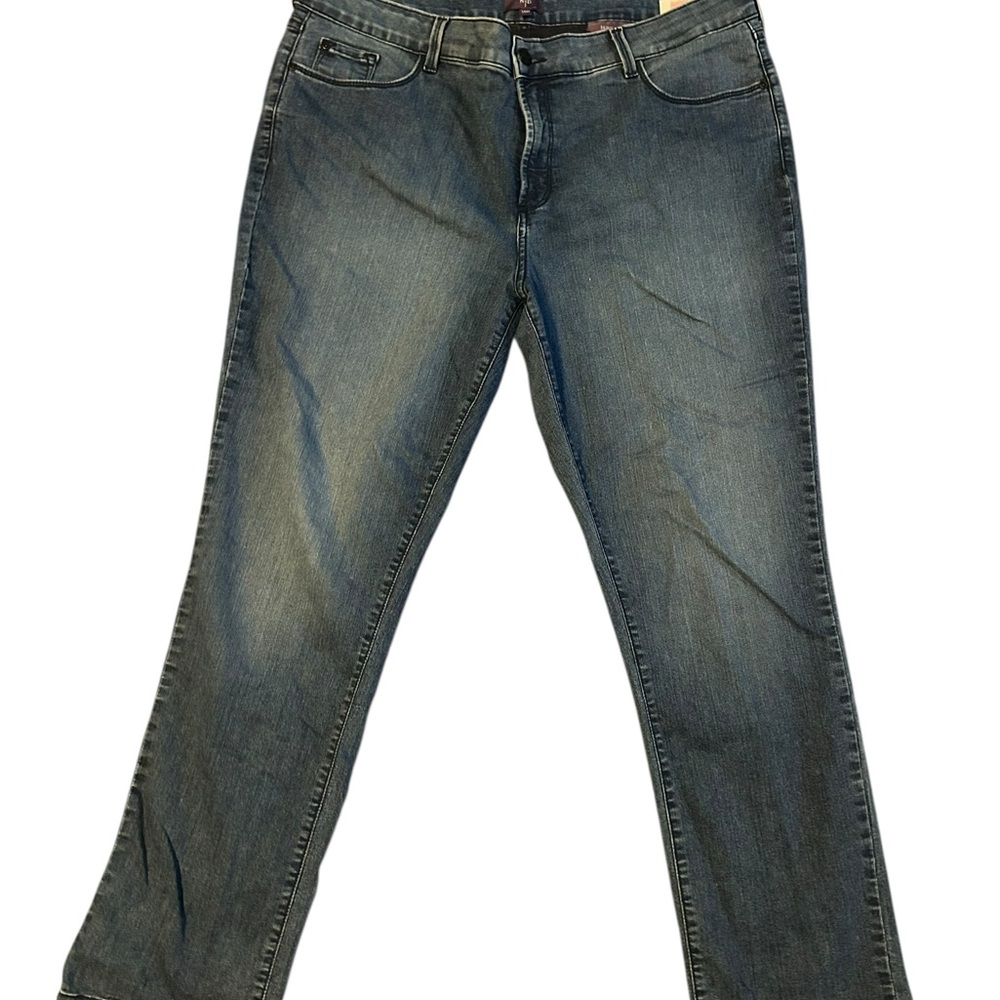 NYDJ Straight Leg Jeans in Classic Blue size 16W